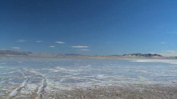 Panorama delle Salt Lake Flats — Video Stock