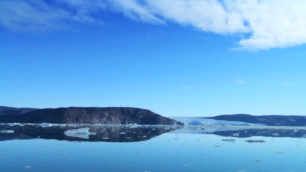 Buzlar, disko Körfezi, Grönland — Stok video