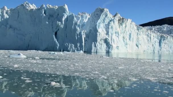Melting Sea Ice & Glaciers no Ártico — Vídeo de Stock