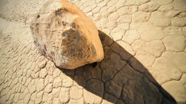 Dry Desert Lake Bed Death Valley — Stock Video