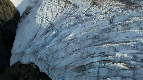 Glacier ice shelf — Stockvideo