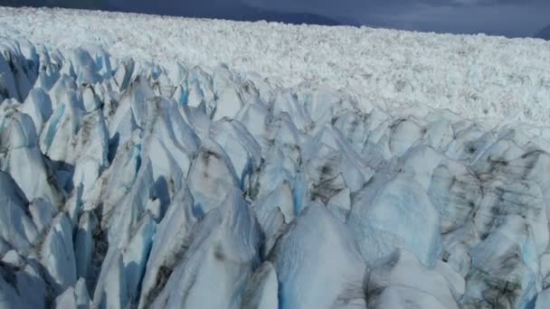 Vista del glaciar grande — Vídeos de Stock