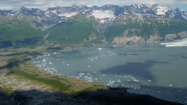 Moraine médiale du glacier Columbia — Video