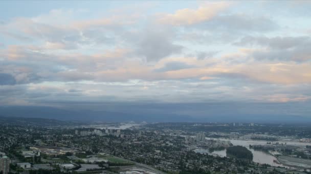 Vue Aérienne De Vancouver, Canada — Video