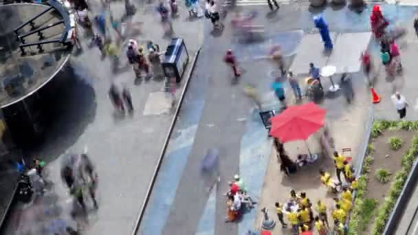Times Square, Manhattan, New York, Statele Unite ale Americii, Time lapse — Videoclip de stoc