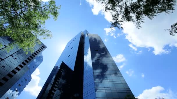 Городской офис Skyscraper, США — стоковое видео