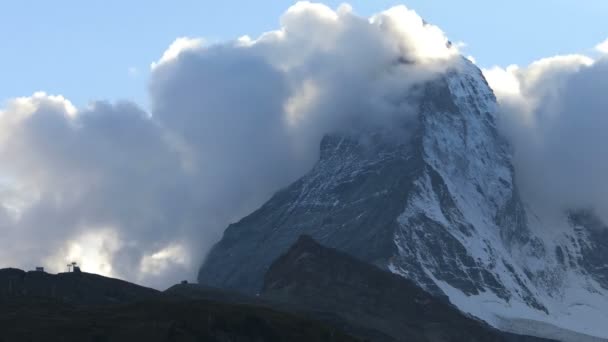 Nube formada por vórtices de aire — Vídeo de stock