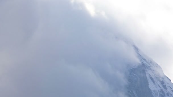 Banner-Wolken bilden sich — Stockvideo