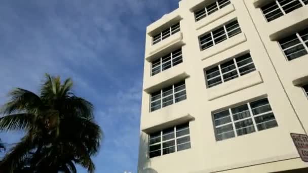 Conducir en Ocean Drive — Vídeo de stock