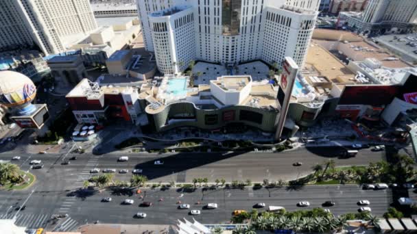 Hoteles y casinos en Las Vegas — Vídeo de stock