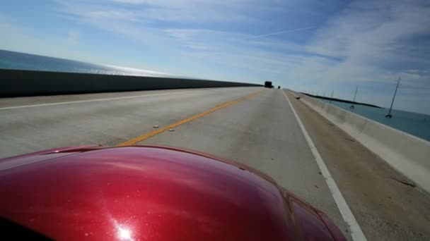 Conducir por carretera — Vídeo de stock