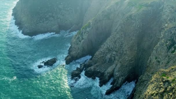 Vista aérea Ilhas costeiras nr Hong Kong — Vídeo de Stock