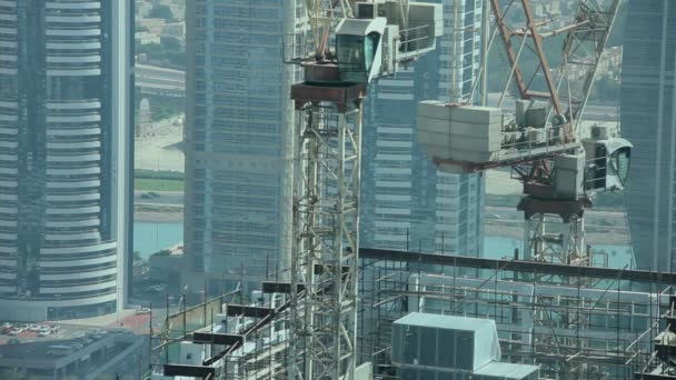 Costruzione moderna Dubai — Video Stock