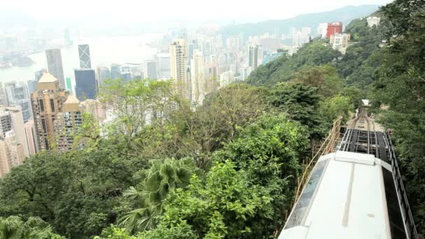 Τελεφερίκ στο Χονγκ Κονγκ — Αρχείο Βίντεο