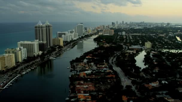 Пташиного польоту від Маямі — стокове відео
