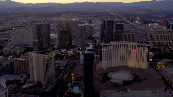 ラスベガスのホテルとカジノは、ネバダ州 — ストック動画