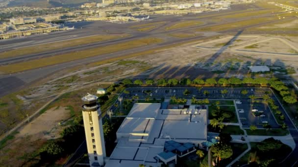 Międzynarodowe lotnisko w Honolulu, Hawaje — Wideo stockowe