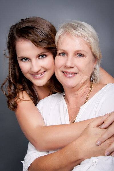 Stunning Mother and Young Daughter