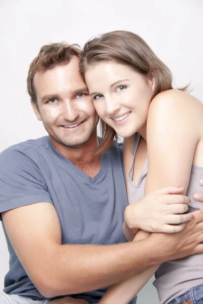 Loving Couple hugging each other — Stock Photo, Image