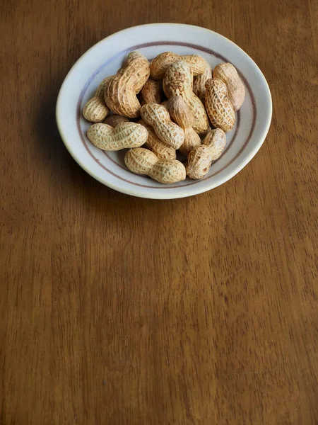 Organic Nuts Peanuts Food Snacks — Stock Photo, Image