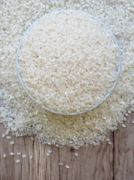 Alimentation Asiatique Riz Blanc Biologique — Photo