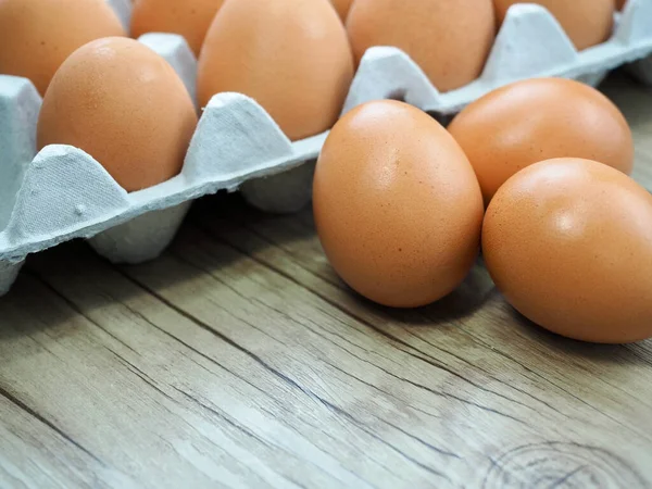 Fresh Brown Eggs Food Cooking Ingredients Royalty Free Stock Images