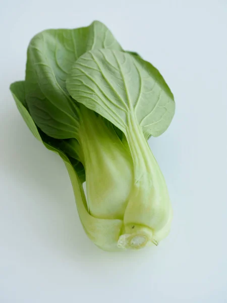 Friss Bio Zöld Levél Zöldségek Bok Choy — Stock Fotó