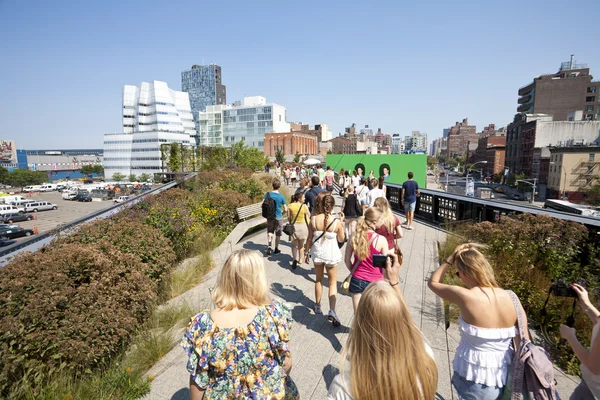 Highline Park in New York — Stock Photo, Image