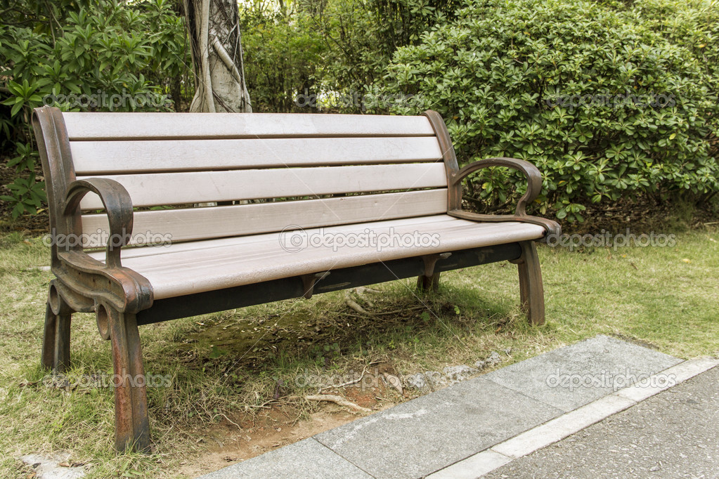Chair in the park Stock Photo by ©ideapoi 15494399