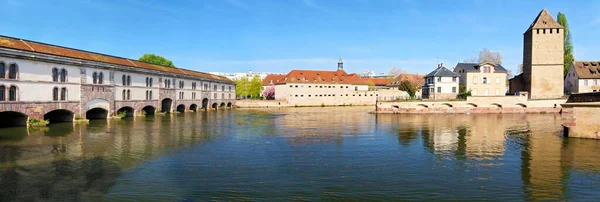Vauban Dam Ill River Ena Building Strasbourg — Stock Photo, Image