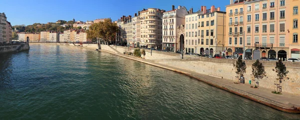 Picturesque District Hill Croix Rousse Banks Sane Lyon — Stock Photo, Image