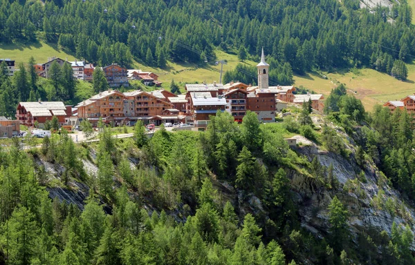 Landsbyen Tignes Den Alpine Dalen Iseran – stockfoto