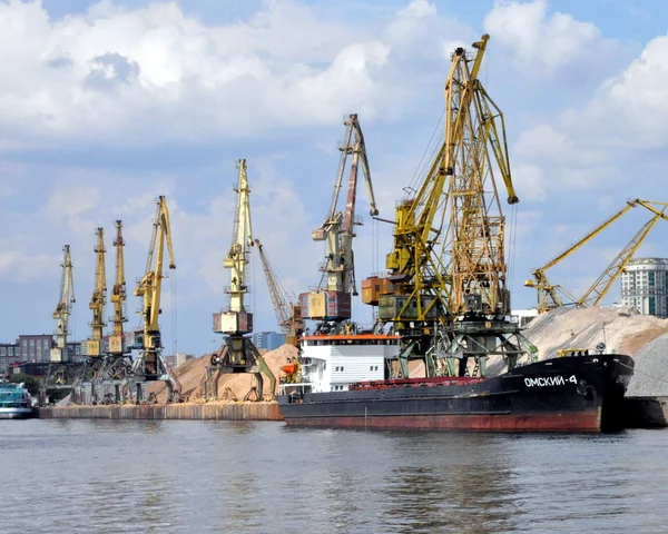 莫斯科北方港口 — 图库照片