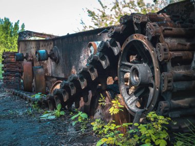 Ukrayna 'daki savaş, BMP' yi yok etti, BMP süspansiyonunu yok etti