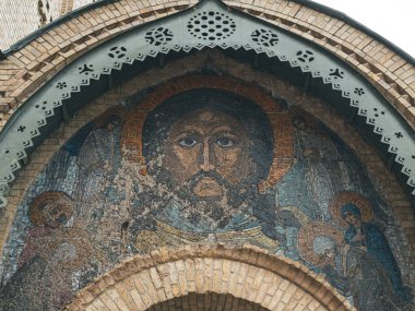 Ukrayna, Antik Kilise, İsa 'yı tasvir eden eski mozaik