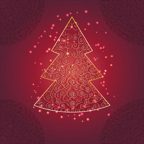 Noel ağacı süsleme ve ışıltı