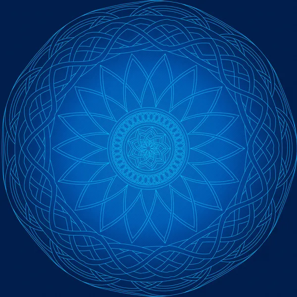 Векторний синій зимовий фон — стоковий вектор