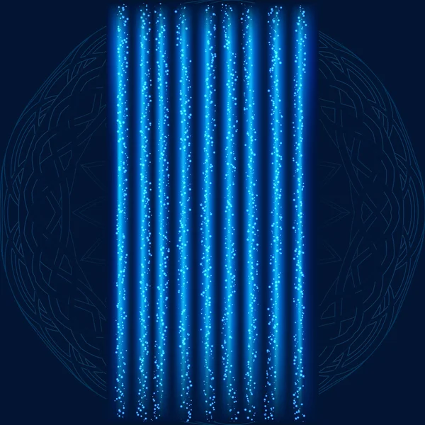 Mavi şimşek çelenk