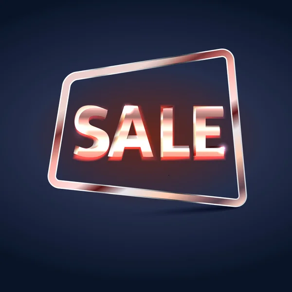 Satılık metin parlak afiş