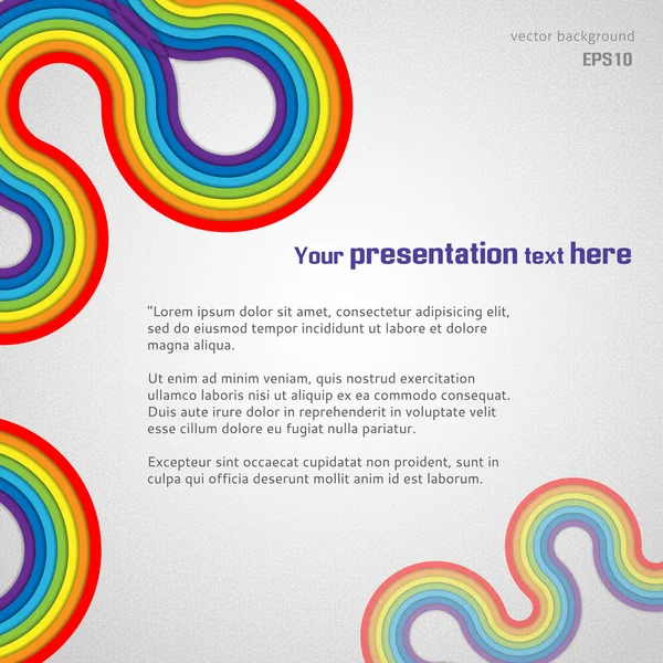 Blue rainbow sunu arka plan