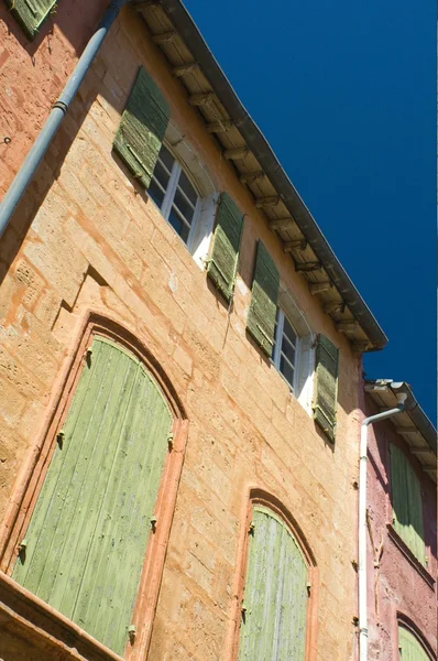 Antigua fachada de la casa —  Fotos de Stock