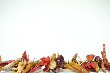 Farklı kurutulmuş sebze