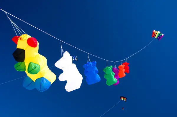 Kites in the sky — Stock Photo, Image