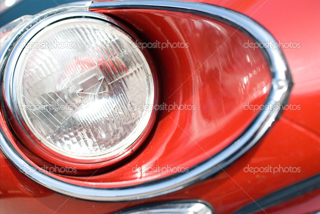 Red sportscar