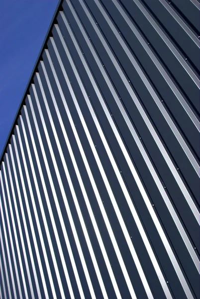 Abstrakt metall fasad — Stockfoto
