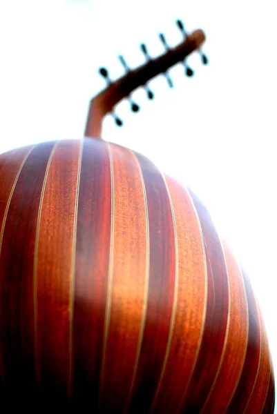 Oud - o instrumento árabe semelhante à guitarra — Fotografia de Stock