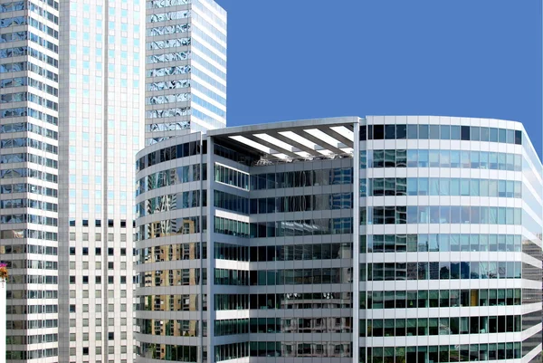 Reflecting Skyscrapers — Stock Photo, Image