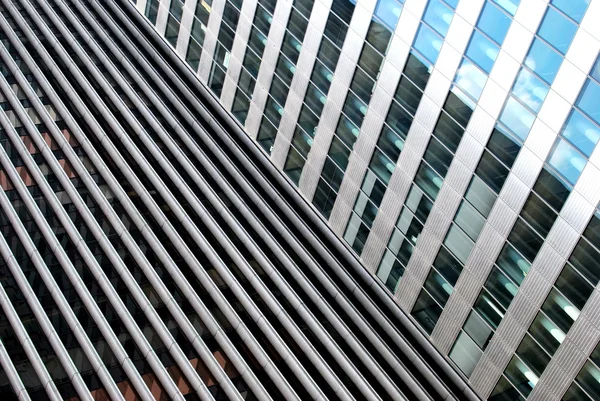 Reflecting Skyscrapers — Stock Photo, Image