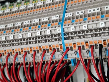 bir çok veri satırına sahip elektronik şalter