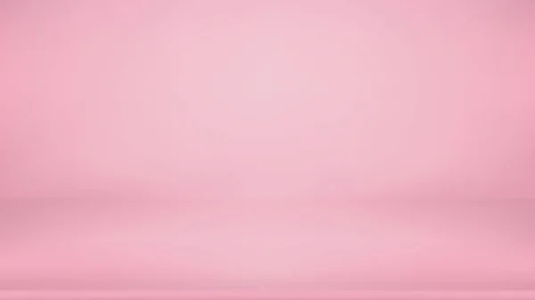 Abstract Pastel Light Pink Color Tone Background Empty Room Spotlight — Image vectorielle